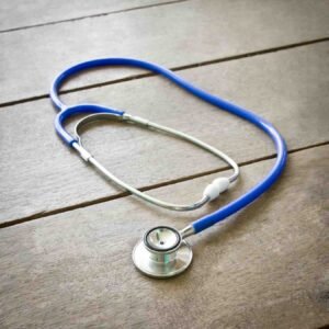 doctor instrument equipment wood stethoscope